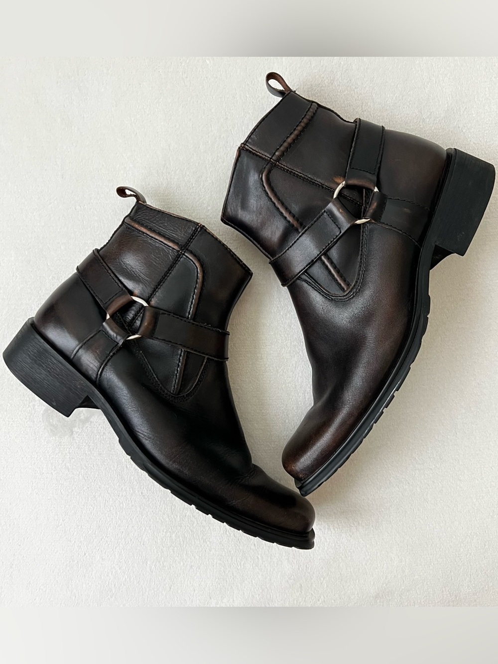 Bed Stu Men’s Harness Boots Size 10